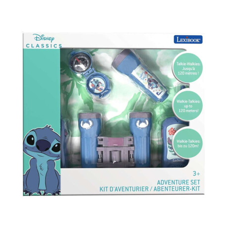 Set X 5 Explorador De Stitch Lexibook Stitch