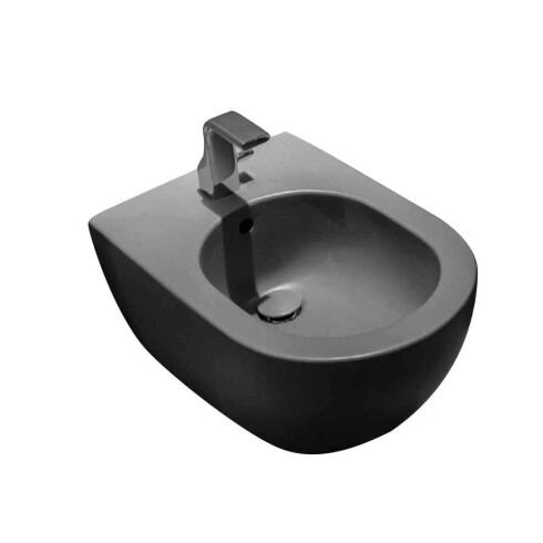 BIDET PARA COLGAR SUSPENDIDO GRIGIO LAVA GRIS MATE BAÑO 000