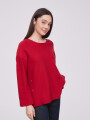 Sweater Inna Rojo Oscuro