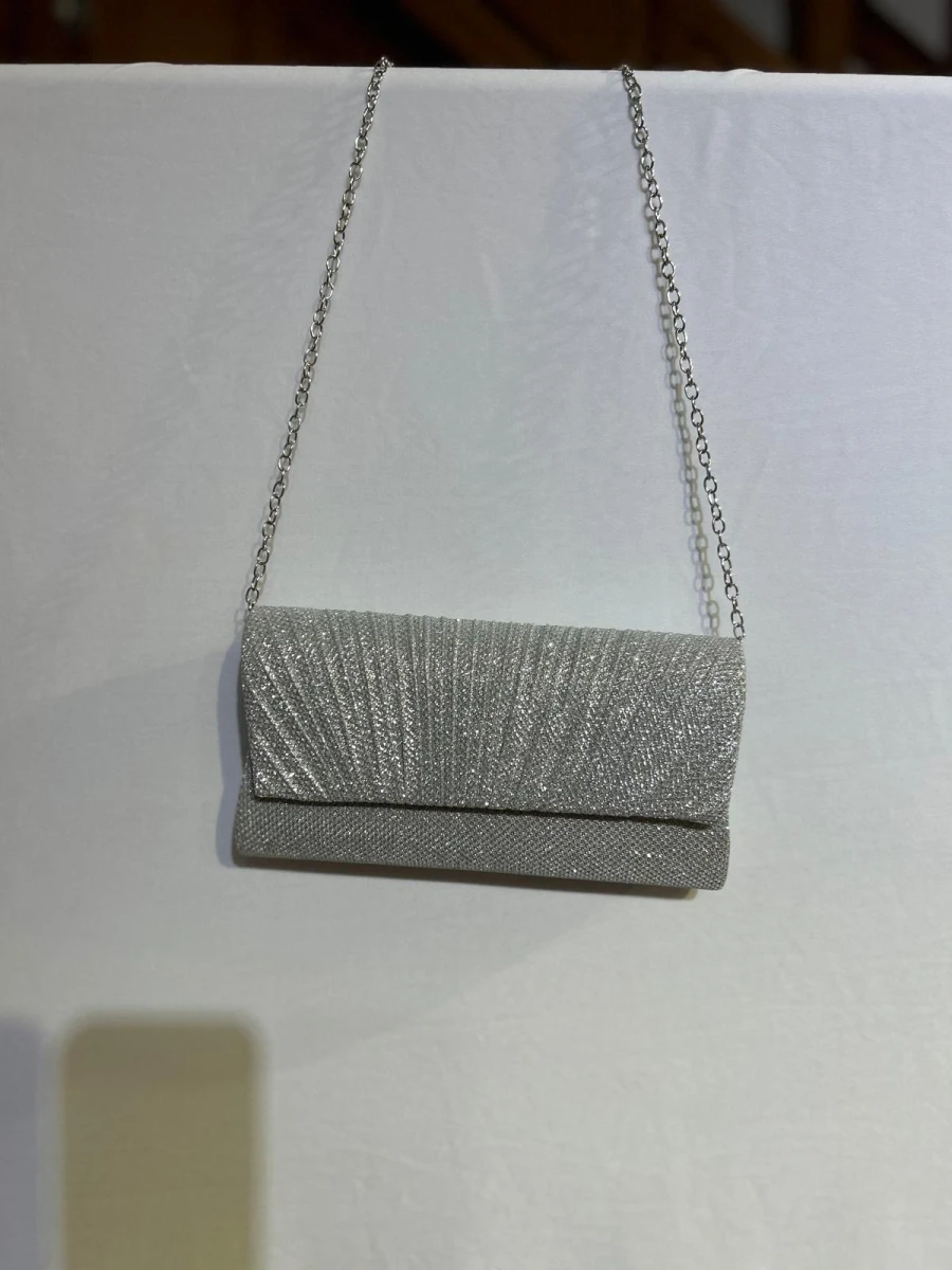 CARTERA KATIA - Plateado 