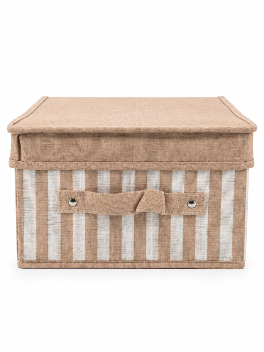 CAJA ORGANIZADORA PLEGABLE COTTON - BEIGE 