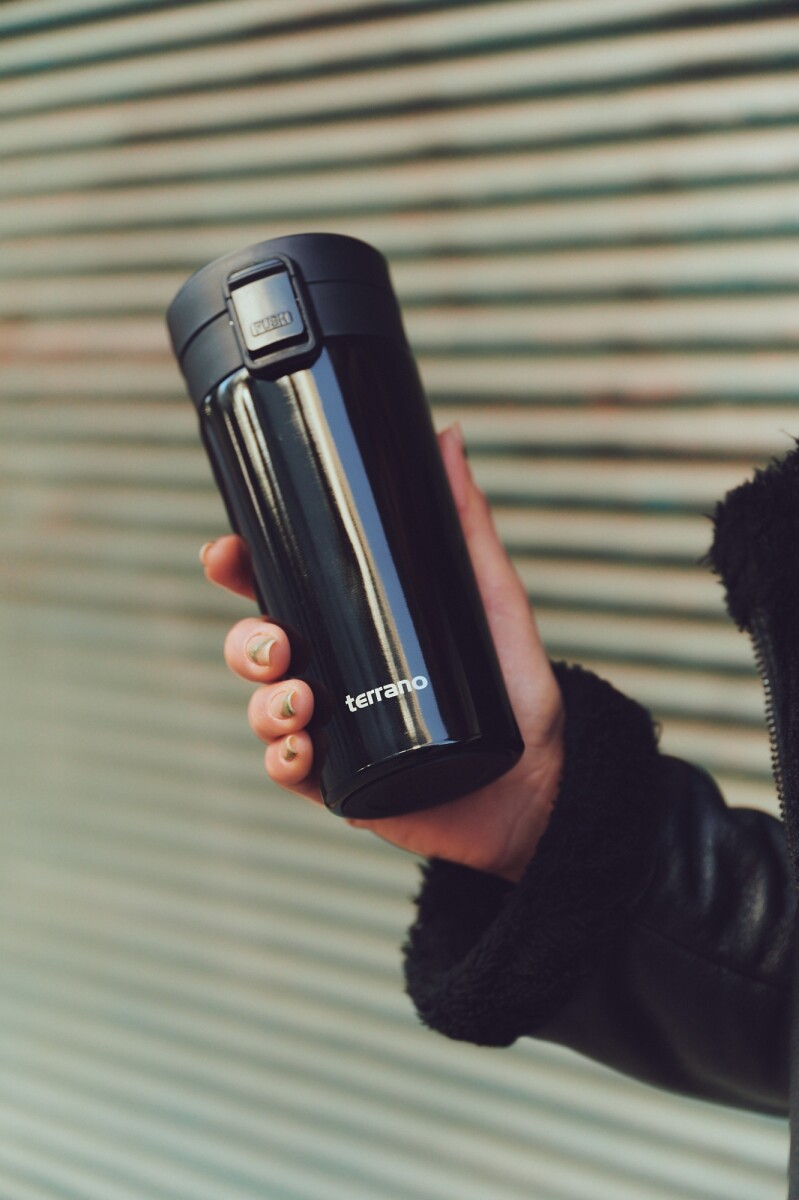 Vaso Térmico Alto - Negro 