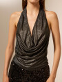 Tops Fotias Negro
