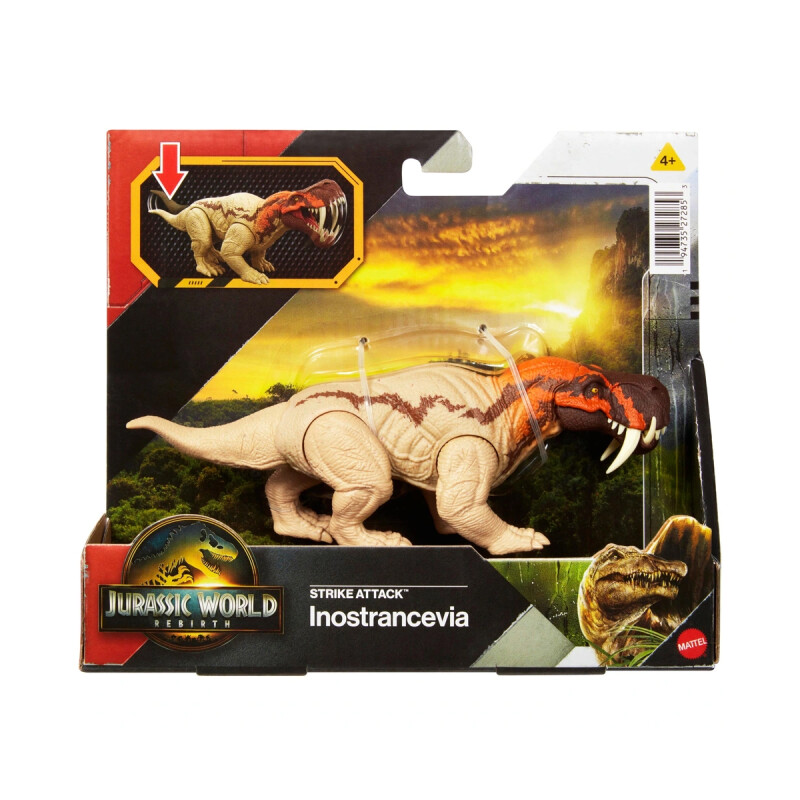 Dinosaurio Jurassic Wor Strike Attack Inostrancevia