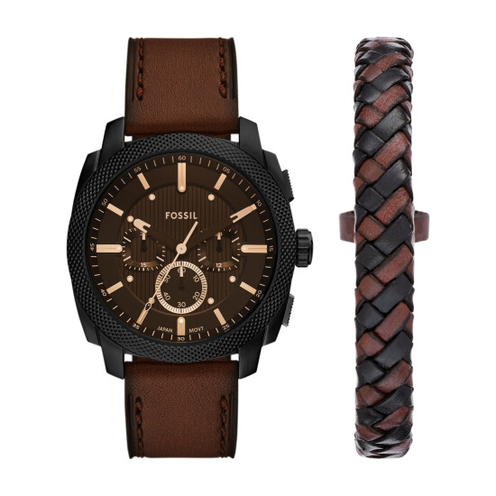 Reloj FOSSIL MACHINE Cuero Marron Esfera 42mm 0