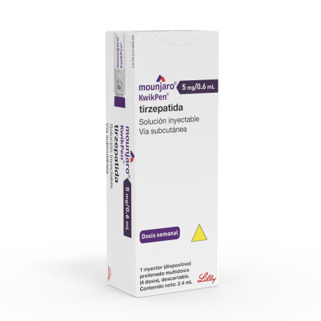 Mounjaro 5mg/0.6ml KwikPen Solución Inyectable Mounjaro 5mg/0.6ml KwikPen Solución Inyectable