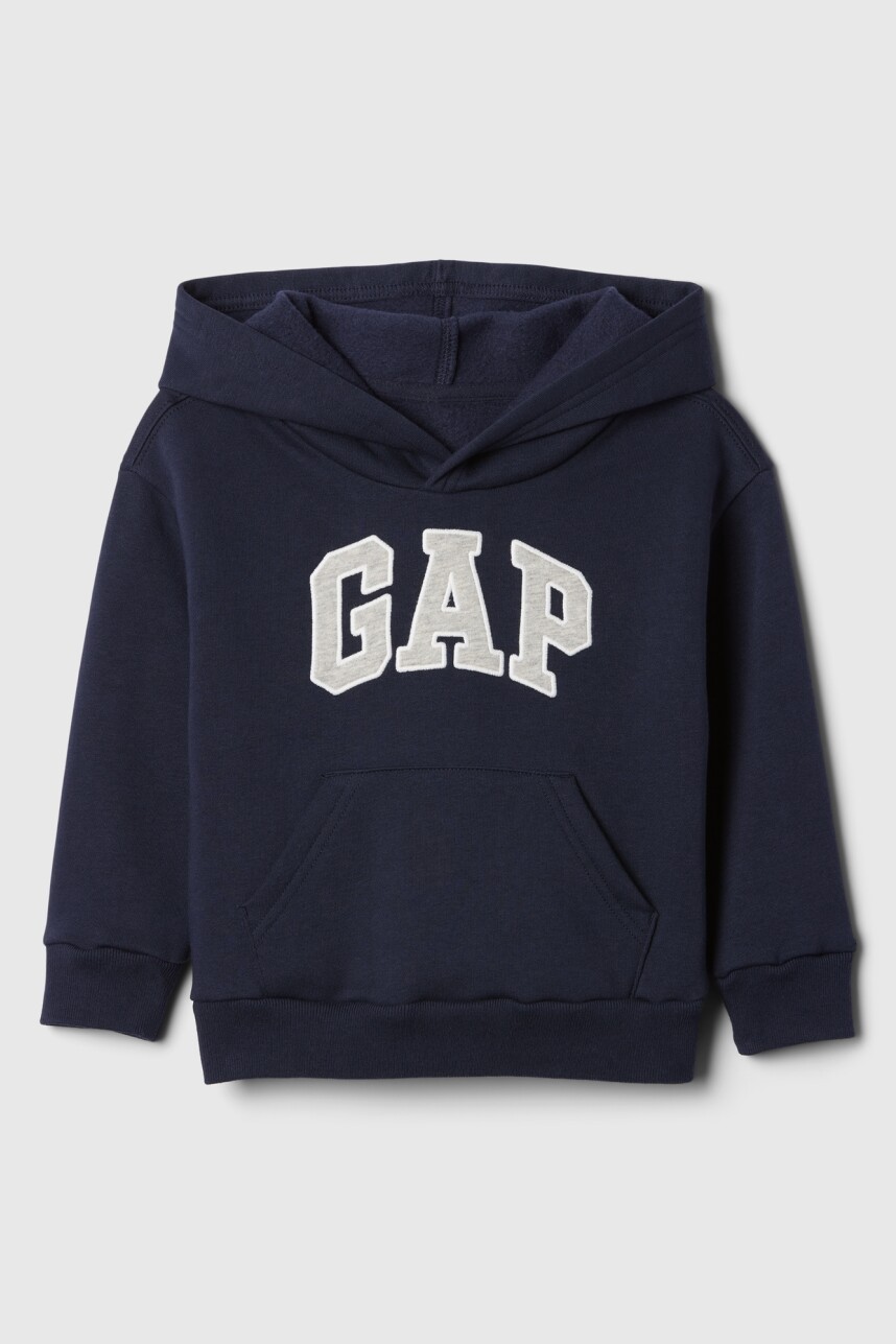 Buzo Canguro Logo Gap Toddler Niño Tapestry Navy