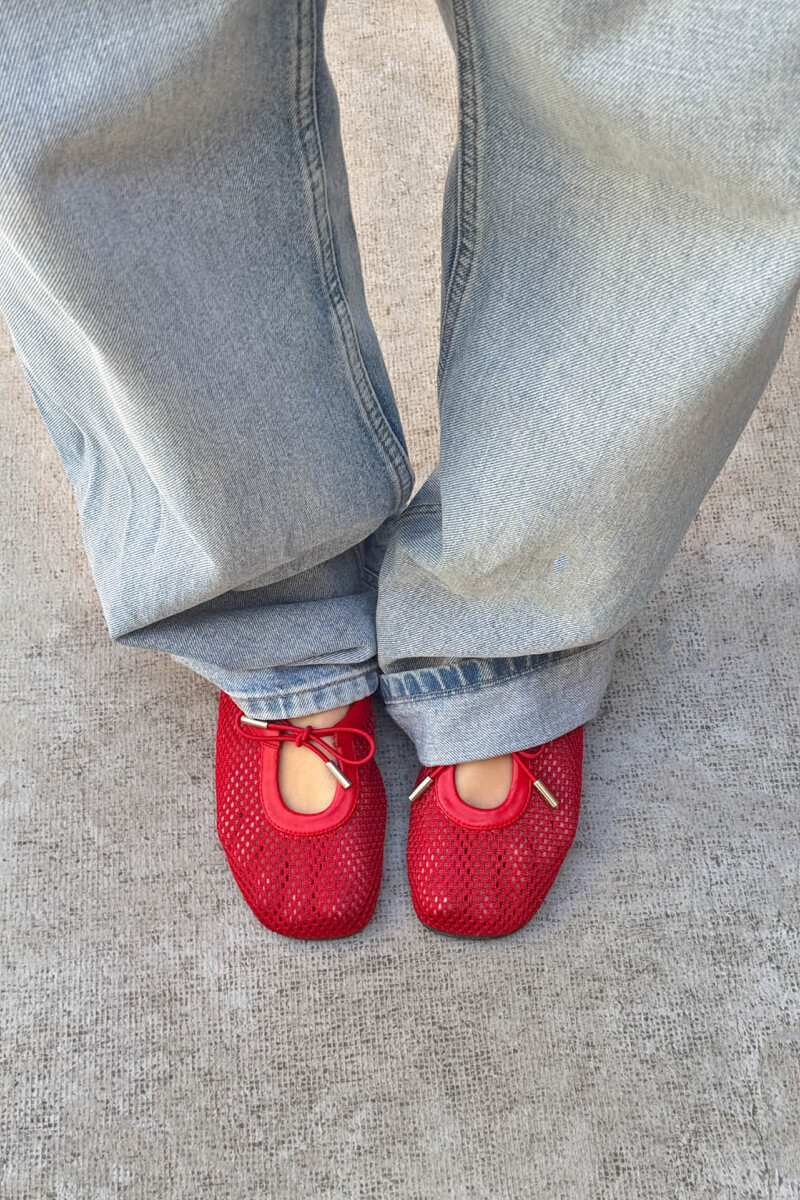 BALERINA ROSALIND Rojo