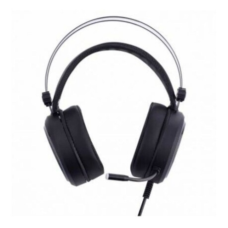 Auriculares gamer con micrófono X-Lizzard con USB y RGB Negro