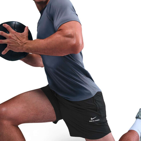 Short Nike Pro Training Dri-Fit 6'' de Hombre Negro
