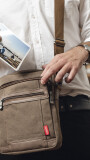 MORRAL MONTE MERU CANVAS TOSTADO
