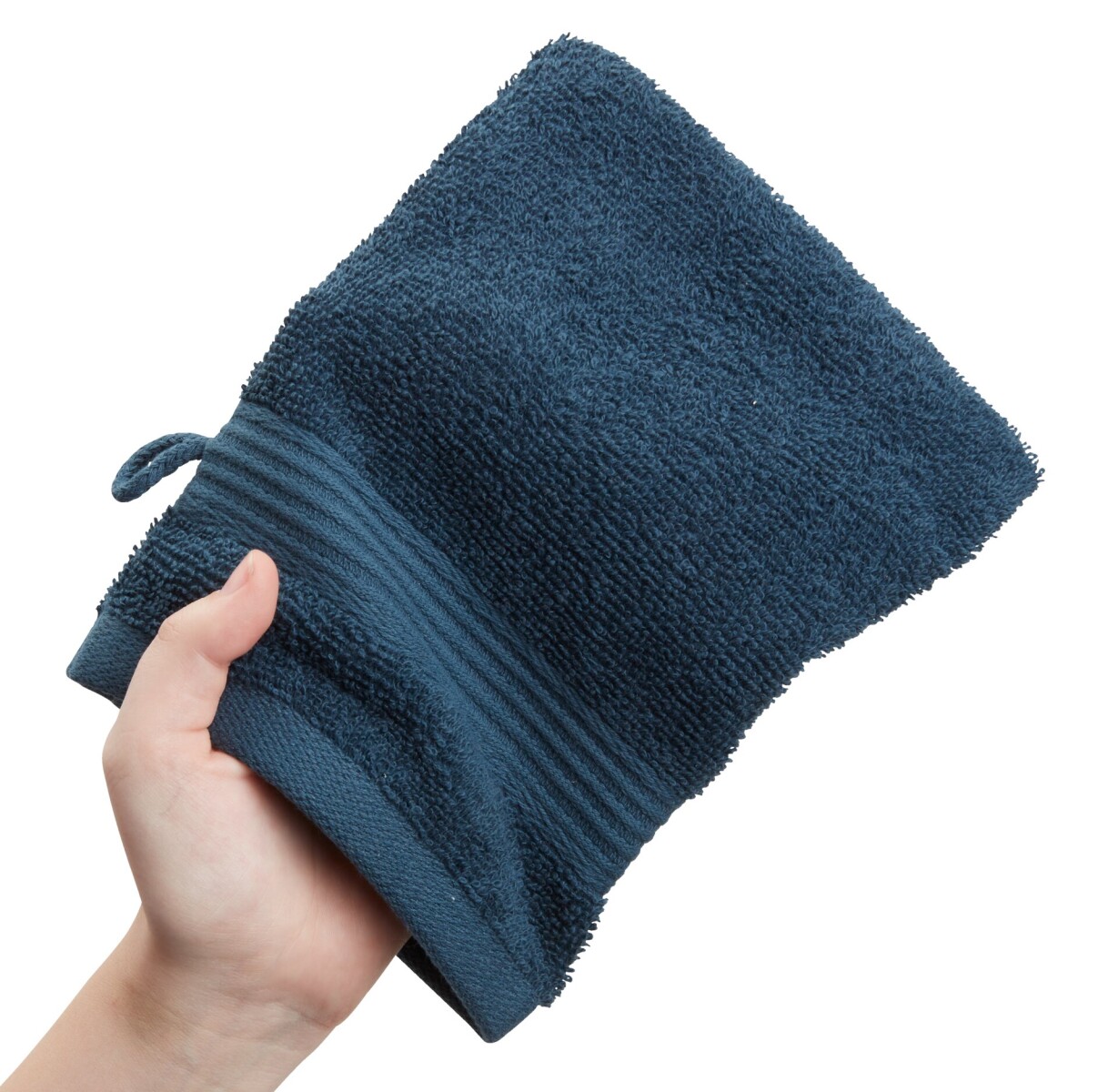 Manopla baño KARLSTAD 15x21 azul marino 