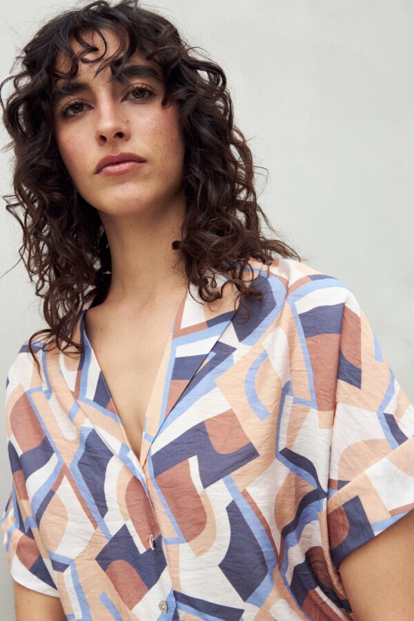 CAMISA CALIX PRINTED Multicolor