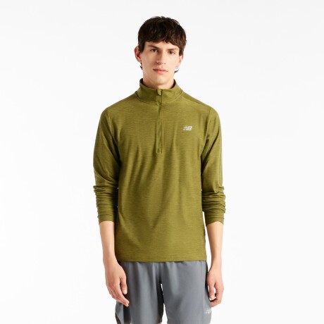Buzo New Balance de Hombre - Space Dye - MT41915SH3 GREEN