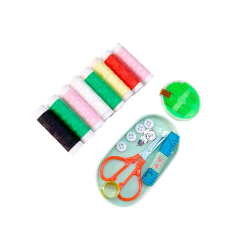 Set de hilos y agujas de coser Set De Hilos Y Agujas De Coser