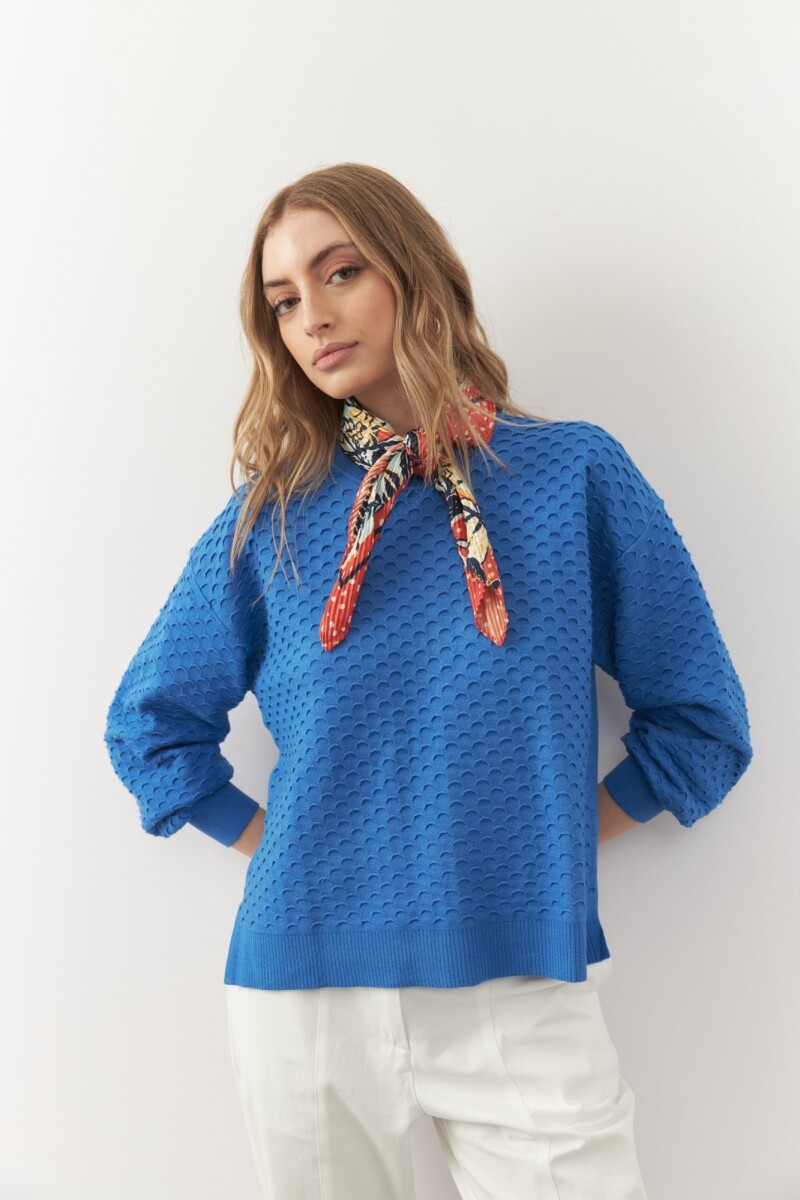 SWEATER ROSEDALES Azul Regata