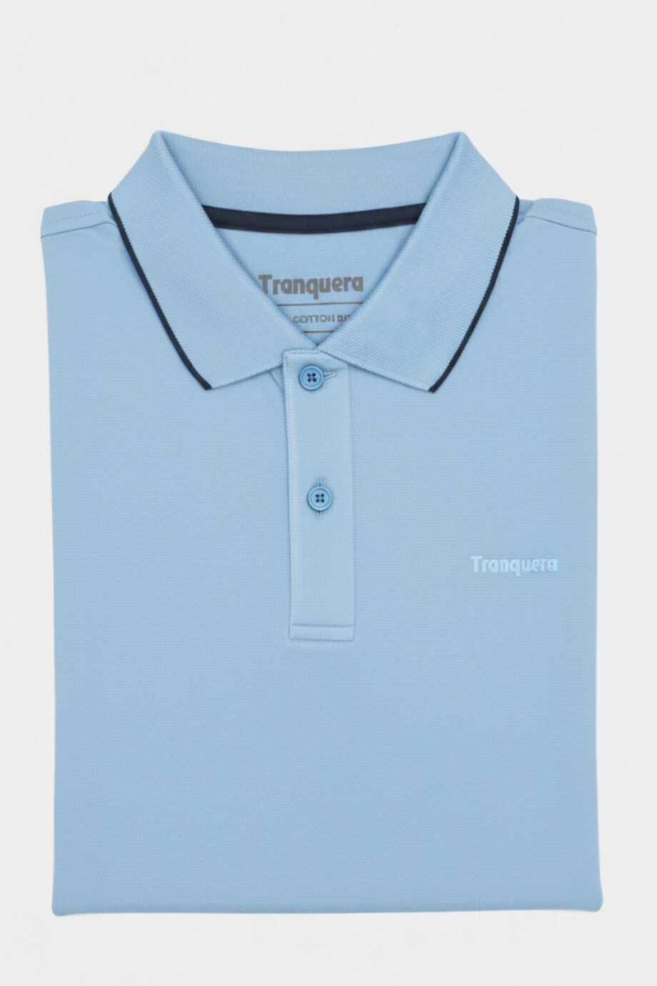 Remera Polo Tranquera Celeste