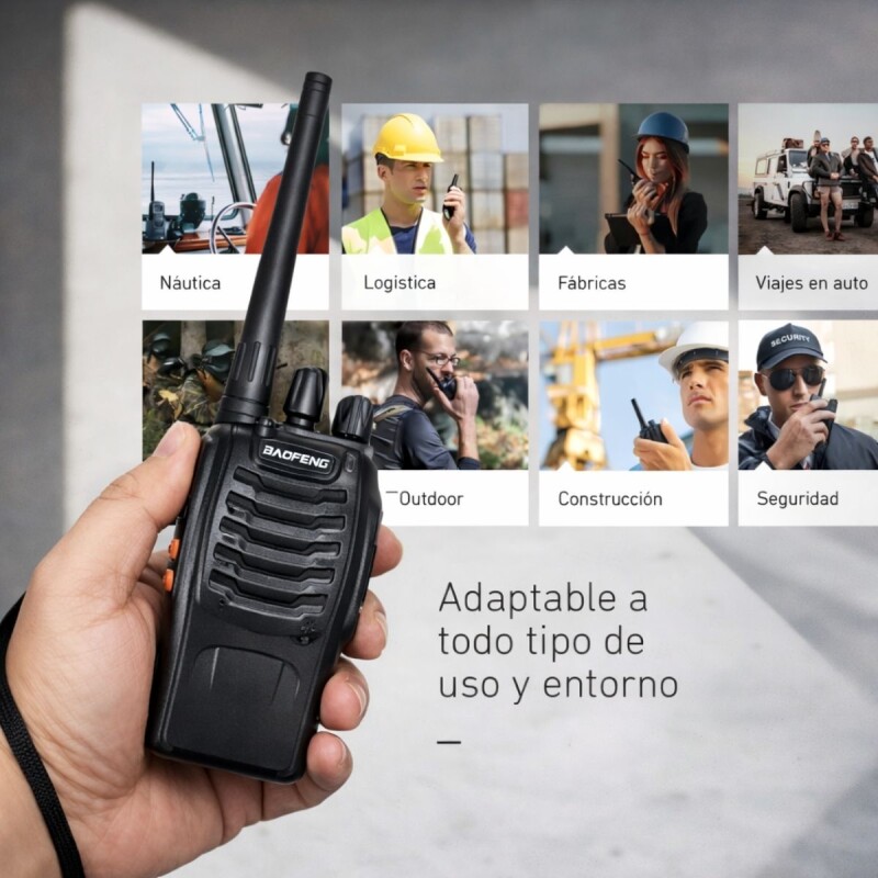 Handy Walkie Talkie Recargable Youhome Uhf 16 Canales Handy Walkie Talkie Recargable Youhome Uhf 16 Canales