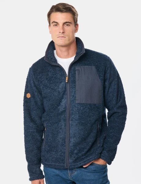 CAMPERA CORDERITO Azul