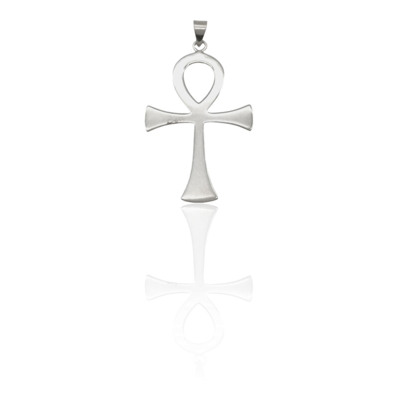 Dije Cruz Egipcia-Plata 925-Sin piedra-CP3167 Sinpiedra