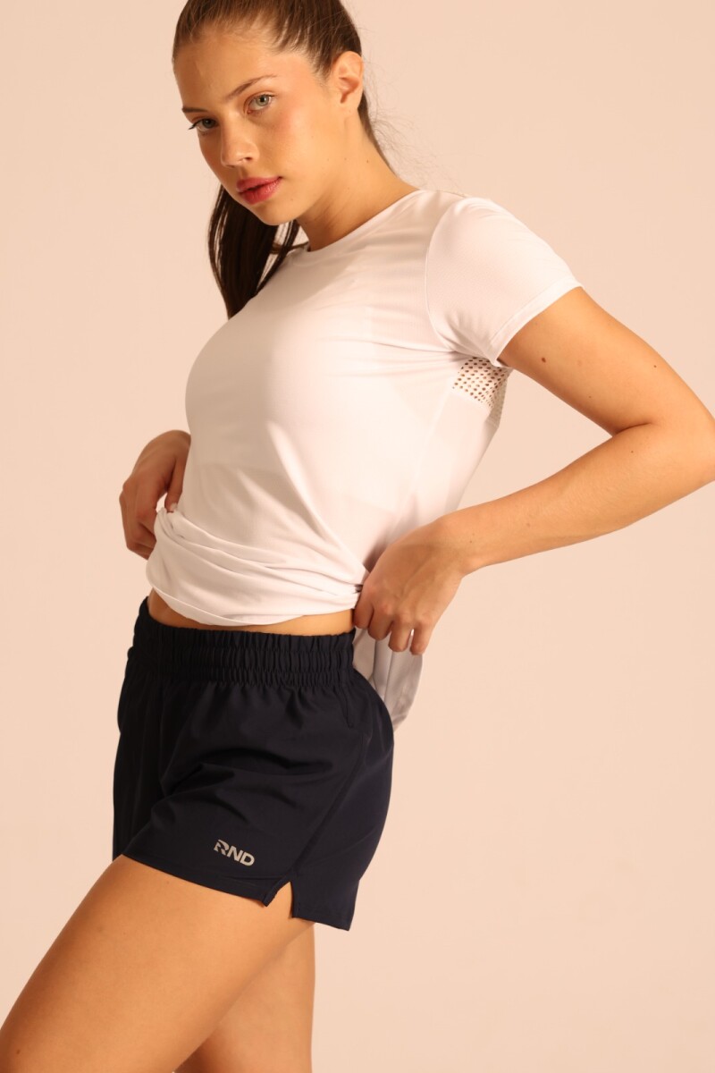 Short de Tactel. AZUL MARINO