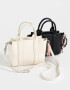 City Cartera City Con Charm - Negro