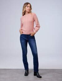 Jean Slim Bootcut JEAN OSCURO