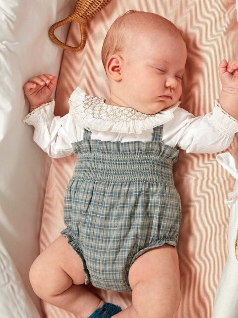 Camisa Body Con Cuello Blanco Roto