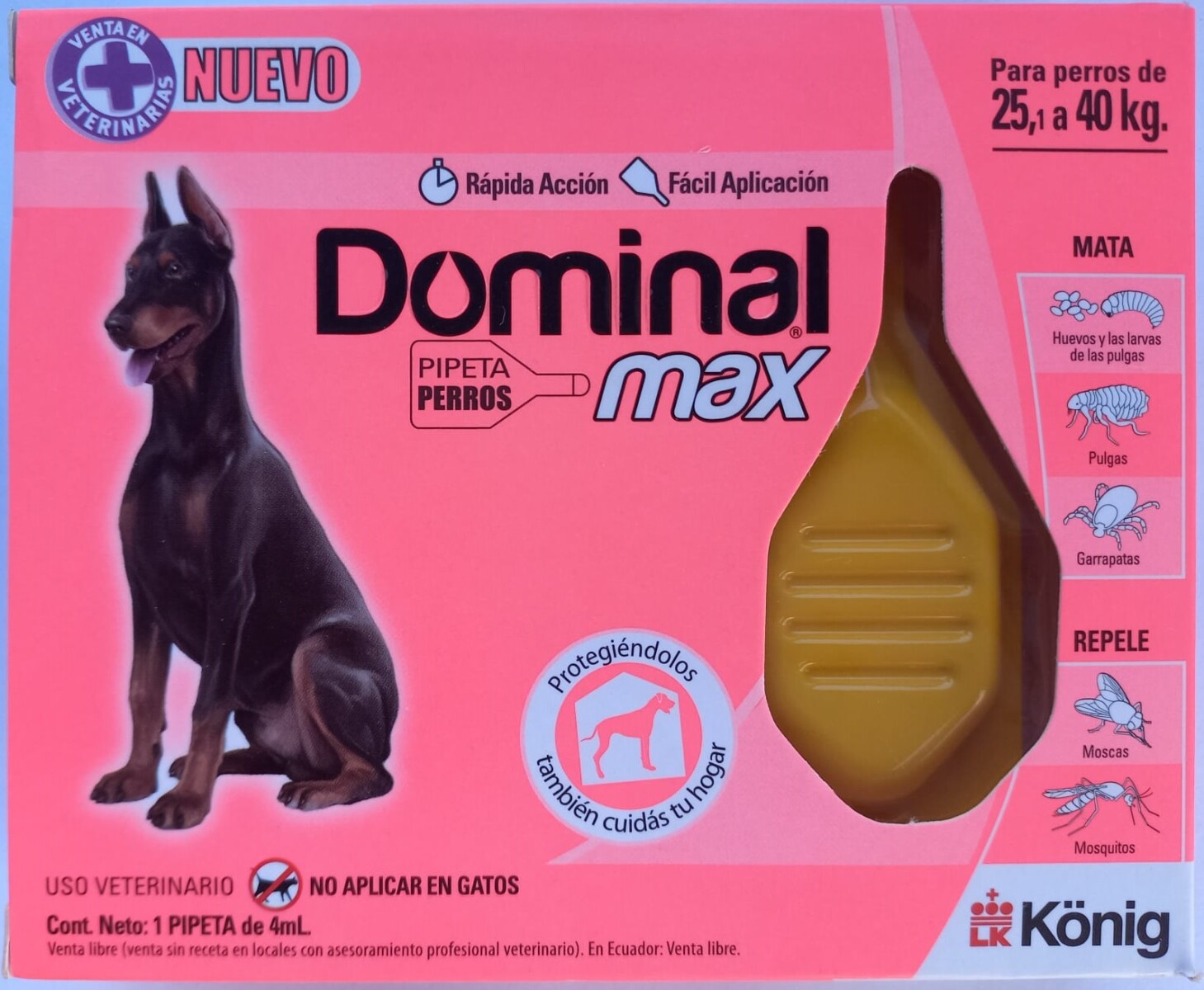 Dominal Max Spot On Perro De 25 A 40kg 