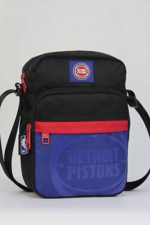 Morral clásico doble cierre Detroit Pistons - NBA Morral clásico doble cierre Detroit Pistons - NBA