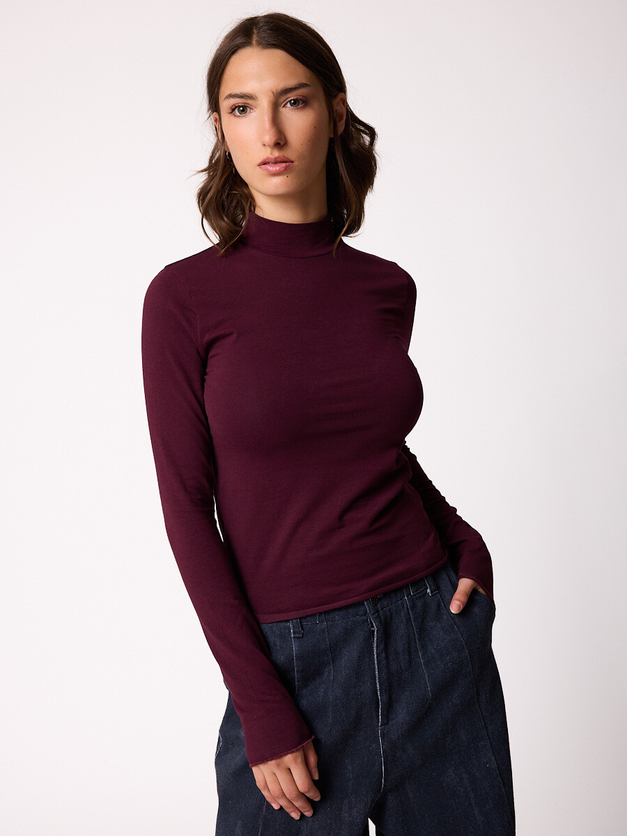 T-SHIRT M/L LOISE DIXIE - Vino 