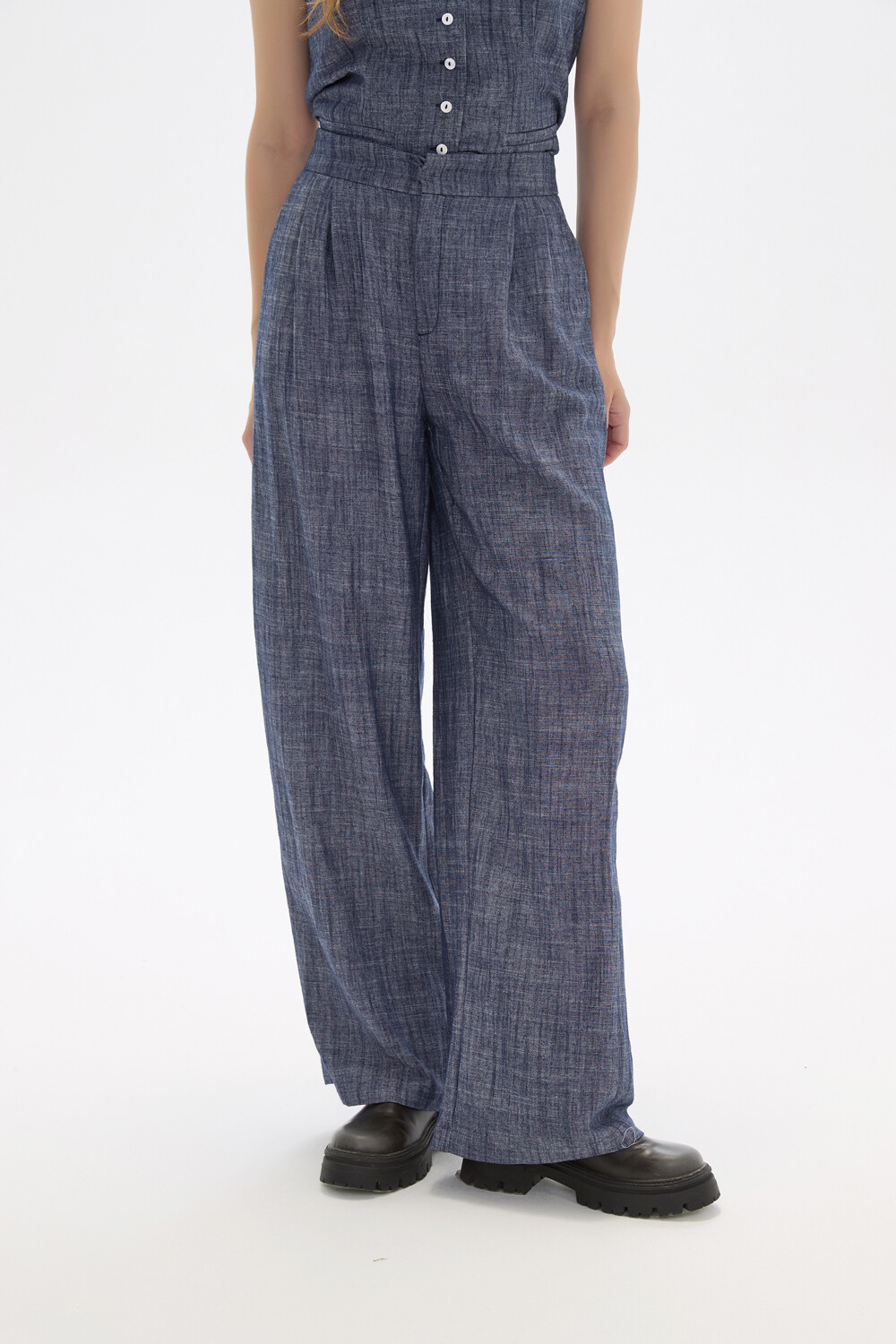 Pantalon Pussa Azul Piedra