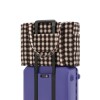 Bolso de mano grande para Carry on Blurred Gingham Brown