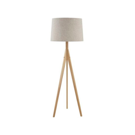 Lámpara De Pie Ribe Natural Just Home Collection Lámpara De Pie Ribe Natural Just Home Collection