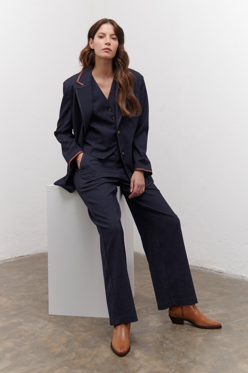 BLAZER GIN AZUL