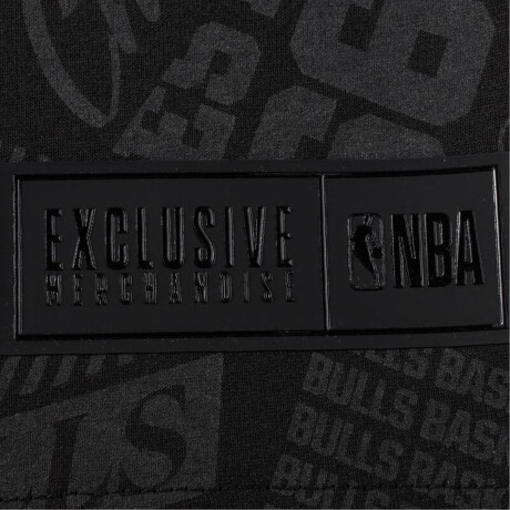 REMERA NBA Black & Grey