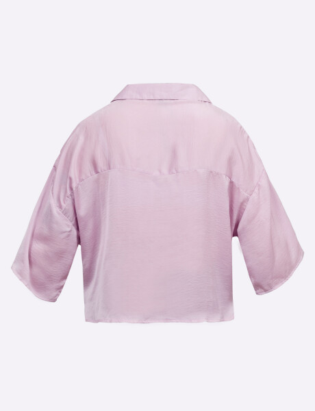 Camisa boxy lila