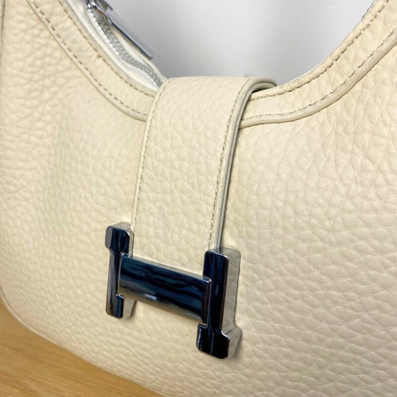 Cartera Cuerina Slowly Beige