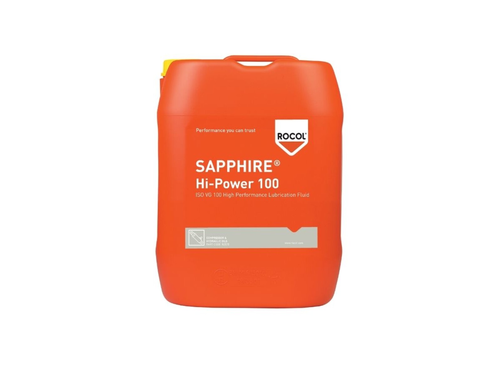 Aceite Hidraulico Mineral con una Viscosidad ISO VG 100 SAPPHIRE HI POWER 100 1L 