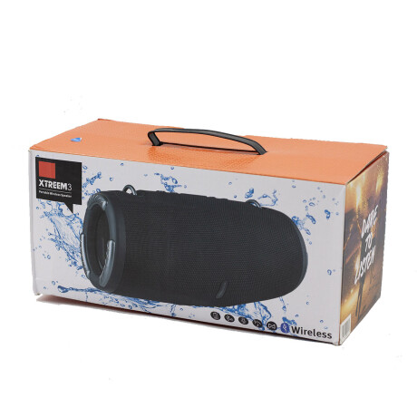 PARLANTE PORTATIL BLUETOOTH CON CORREA SIMIL XTREME3 NEGRO PARLANTE PORTATIL BLUETOOTH CON CORREA SIMIL XTREME3 NEGRO