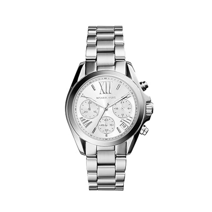 Reloj Michael Kors con Malla de Acero y Esfera Redonda Reloj Michael Kors con Malla de Acero y Esfera Redonda