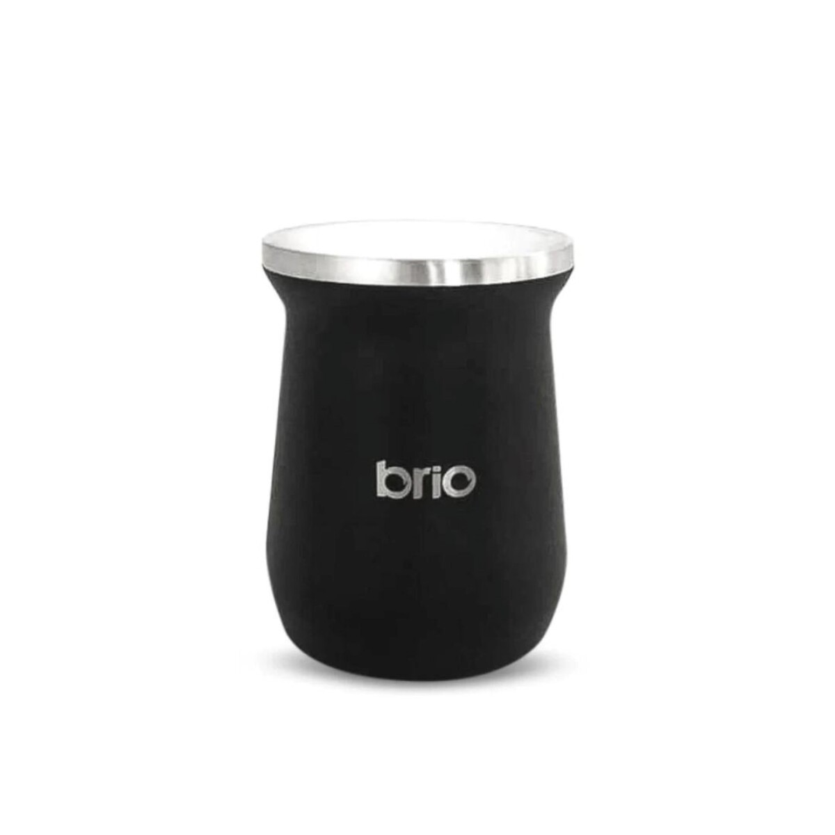 MATE BRIO CLÁSICO NEGRO - NEGRO 