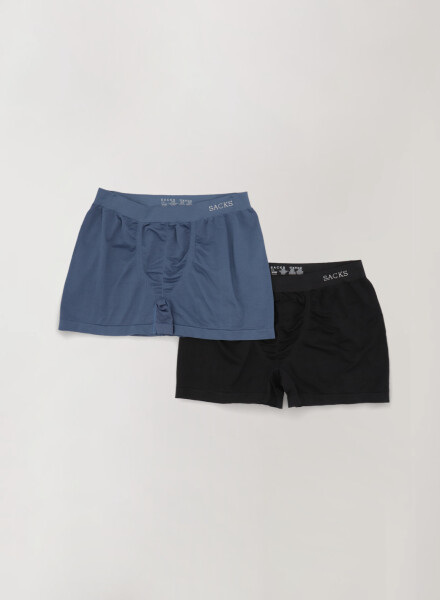 PACK X 2 BOXER SIN COSTURA DE MICROFIBRA campo vacio