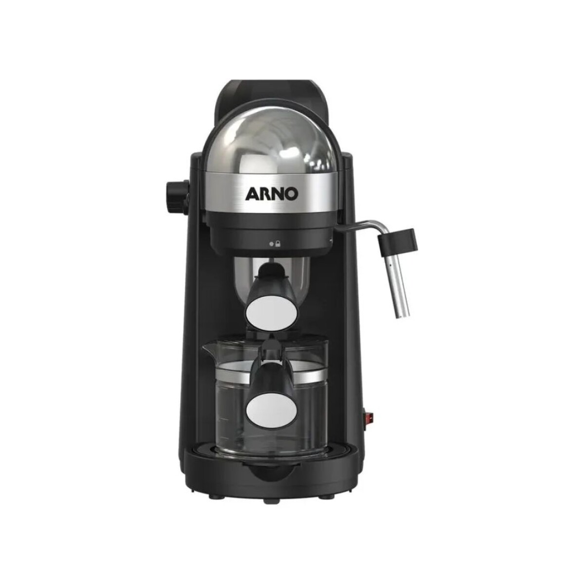 Cafetera Espresso Mini Arno | Con boquilla de vapor | Color negro. 