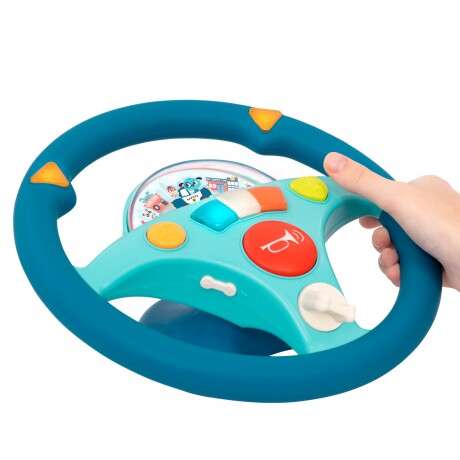 Volante musical con luz y sonidos Azul
