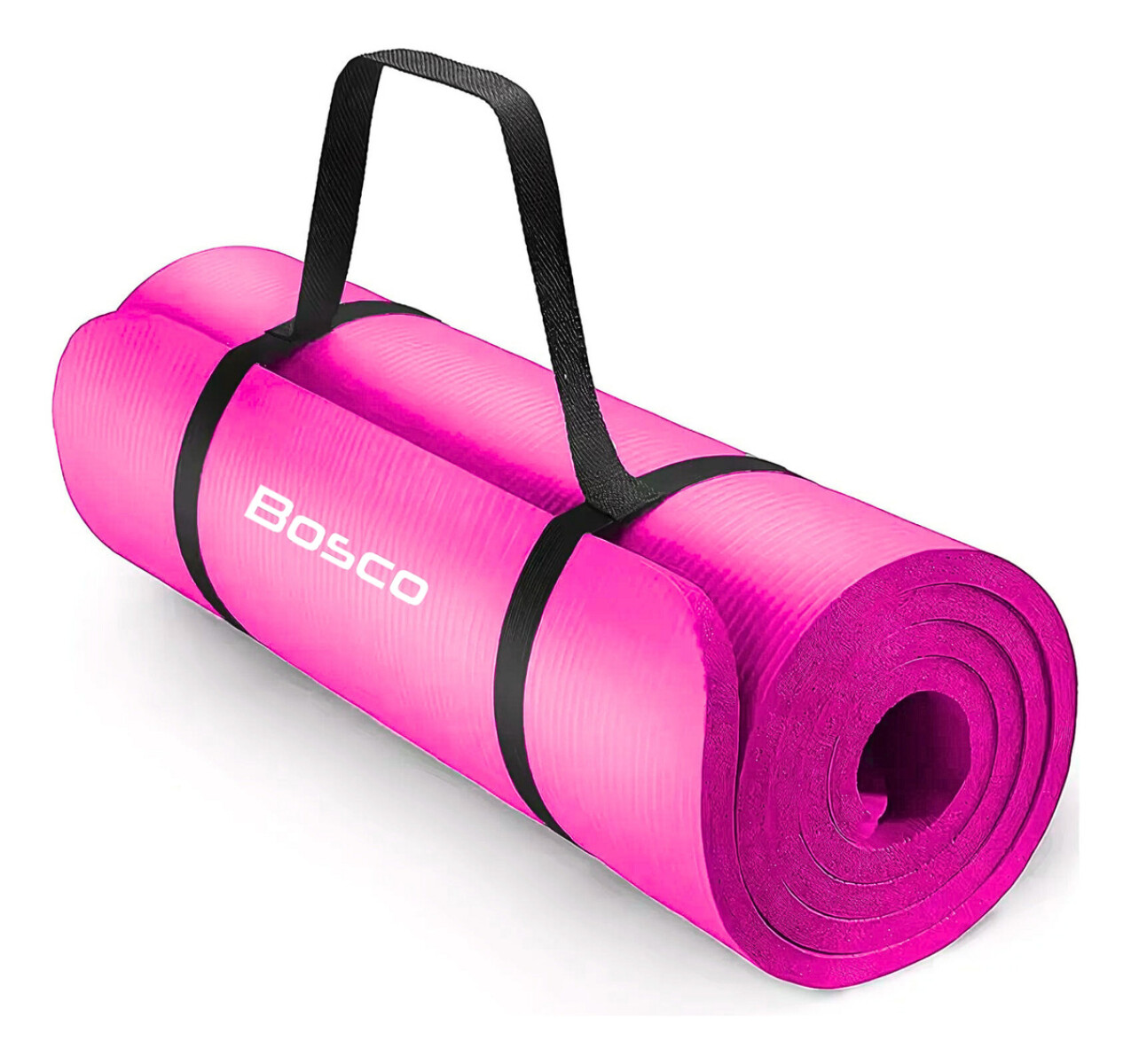 Colchoneta Yogamat 10mm Pilates Bosco Gym Multifuncional - Rosa 