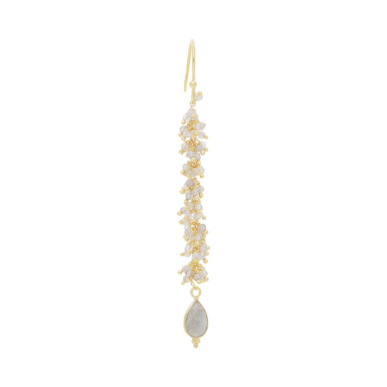 Caravanas Aros Karvik Plata 925 Y Baño De Oro 0