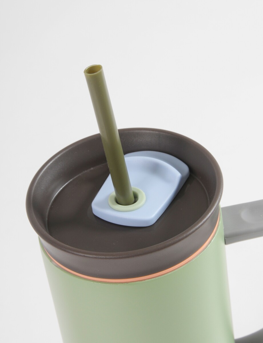 Mug vaso acero 1180 litros - verde 