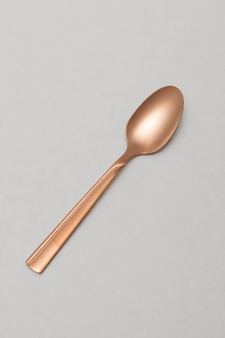 Cuchara Para Café Asher Set 4 Un. Rose Gold Color Unico