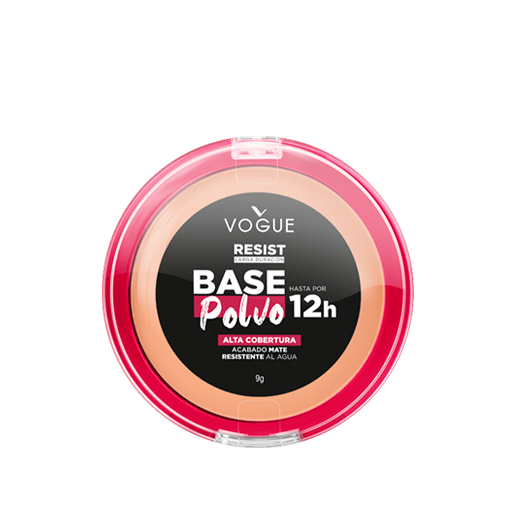 VOGUE BASE POLVO RESIST NATURAL 9G única